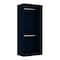 Manhattan Comfort Mulberry 35.9" Open Double Hanging Wardrobe Closet in Tatiana Midnight Blue 161GMC4 - alternate 4
